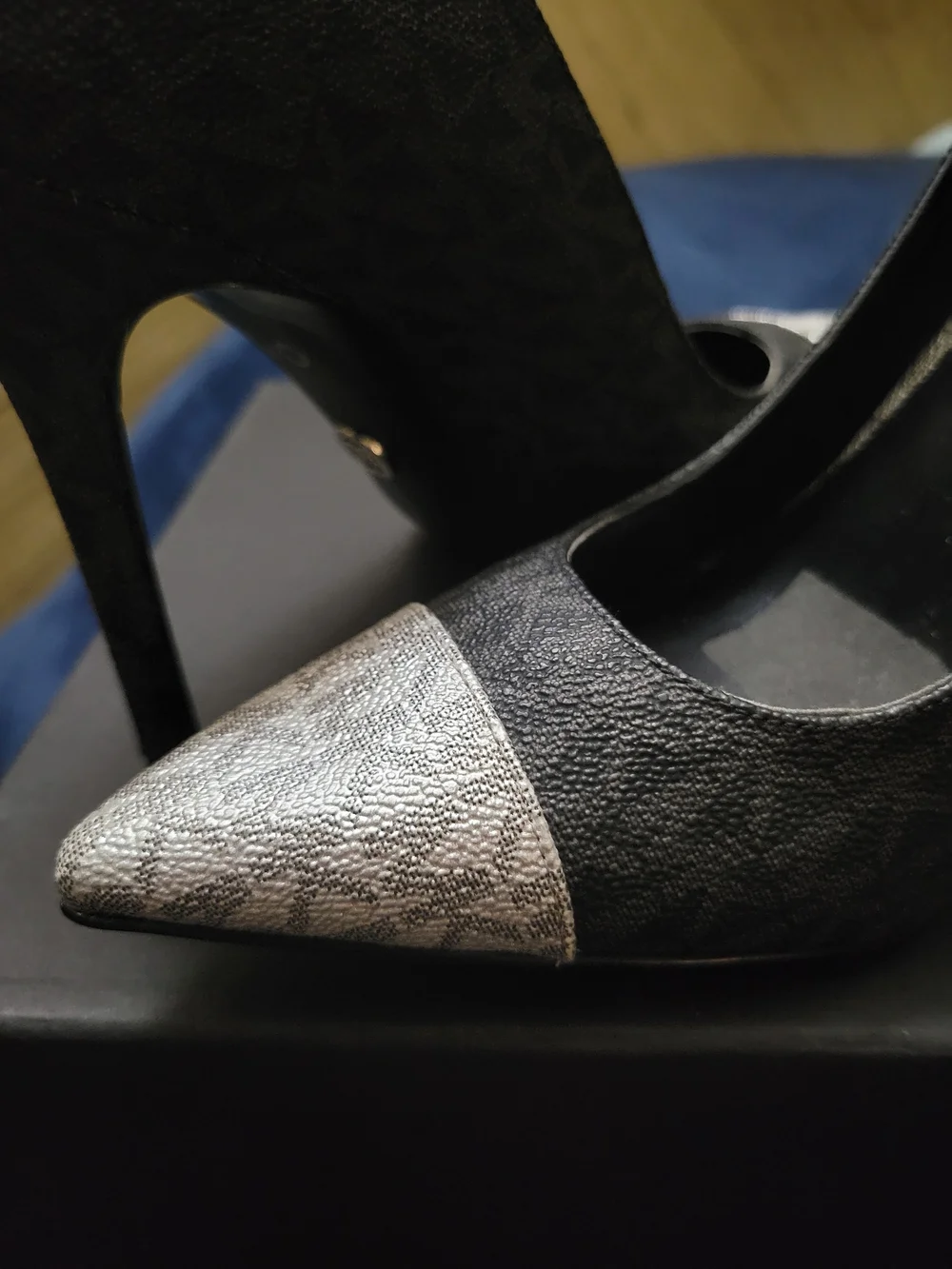 Michael Kors Keke Cap-Toe Heels